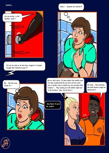Cover of Perverted Wife 9 - The Secret Of The Toilet For Teachers